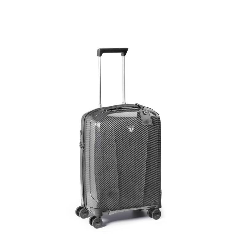 Roncato We Are Glam Dlx Kabinen-trolley 55x40x20/24.5 Cm Erweiterbar - Schwarz/platin von Roncato