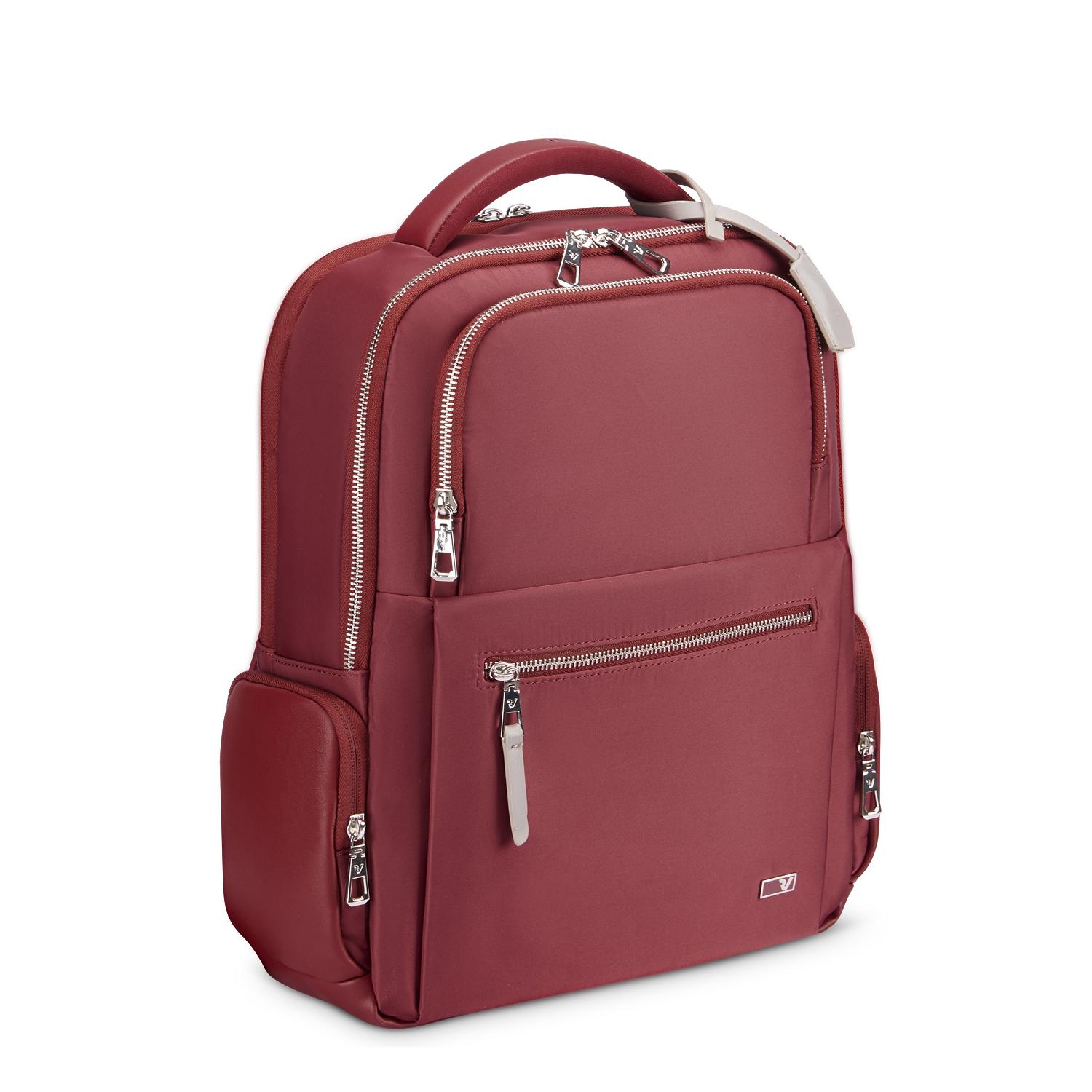 Roncato Woman Biz Business Rucksack Mit 14 Laptopfach - 38x32x11 Cm - Bordeaux von Roncato