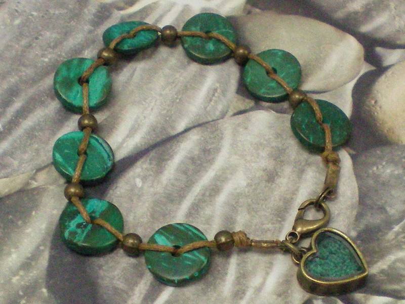 Armband Türkis Herz Armband Türkis Herz von Rondinelli