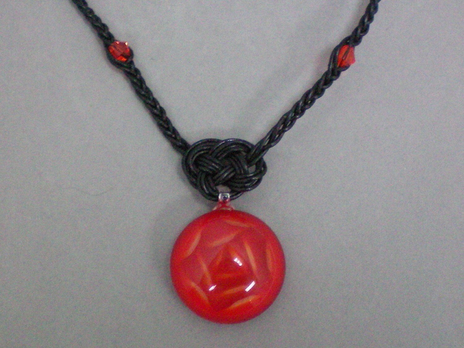 Halskette Josephine Es Orange Rose Halskette Josephine Es Orange Rose von Rondinelli