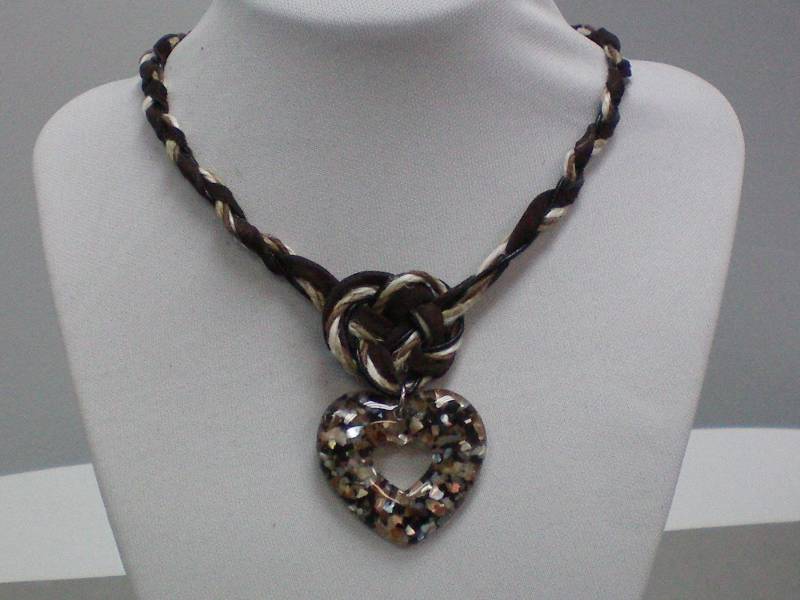 Halskette Josephine Knoten N Offenes Herz Halskette Josephine Knoten N Offenes Herz von Rondinelli