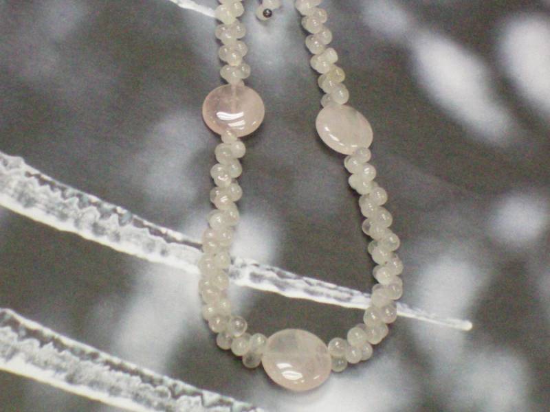 Rosenquarz Halskette Rosenquarz Halskette von Rondinelli