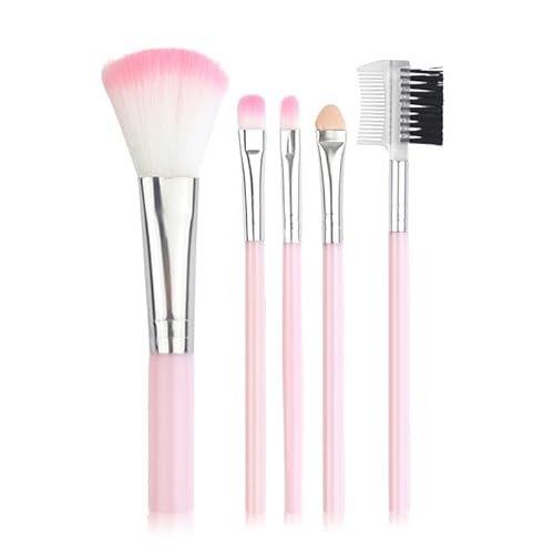7-teiliges Make-up-Pinsel-Set mit Katzenspiegel, Kosmetikpinsel-Set, bestes Geschenk für junge Mädchen und Frauen von Rondlaho