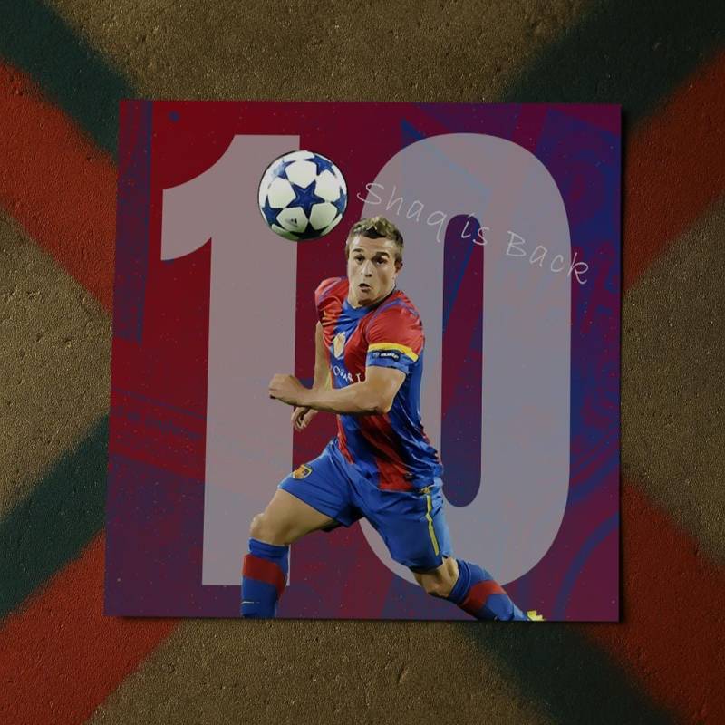 Shaqiri Sticker - Fc Basel | 20x Shaqiri Sticker - Fc Basel | 20x von Rondoeleven