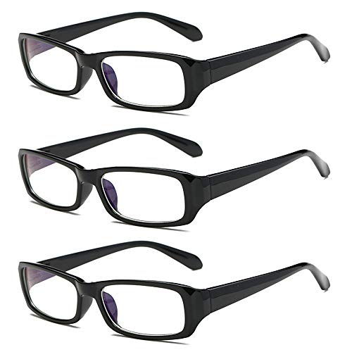 Rongchy 3 PRS Distanzbrille Herren Damen Kurzsichtige Brille Classic Style Myopia Brille -1,00 Stärke von Rongchy