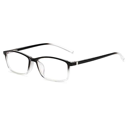 Rongchy Kurzsichtige Brille Gutes Preis-Leistungs-Verhältnis Stilvolle Distanzbrillen Männer und Frauen Kurzsichtige Myopiebrillen Schwarz -1.00 Stärke ** Dies sind keine Lesebrillen ** von Rongchy