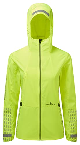 Ronhill Damen Wmn's Tech Afterhours Jacke, FlYel/Anthrazit/Rflect, 42 von Ronhill