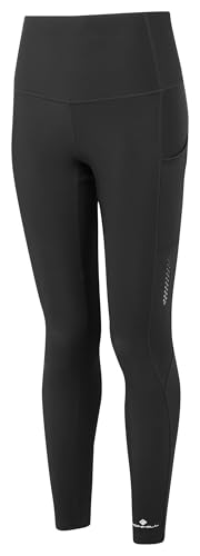 Ronhill Damen Wmn's Tech Winter Tight Leggings, Schwarz/Reflect, 38 von Ronhill