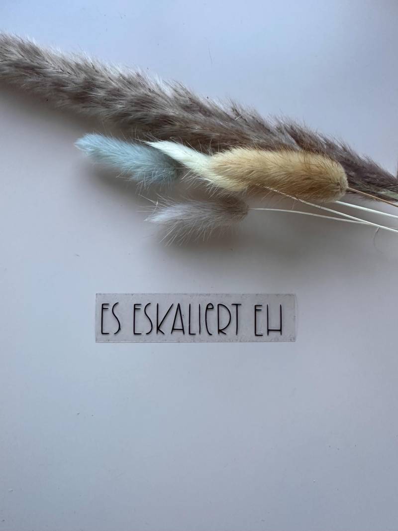 Bügelbild - Es Eskaliert Eh von RonjasManufaktur