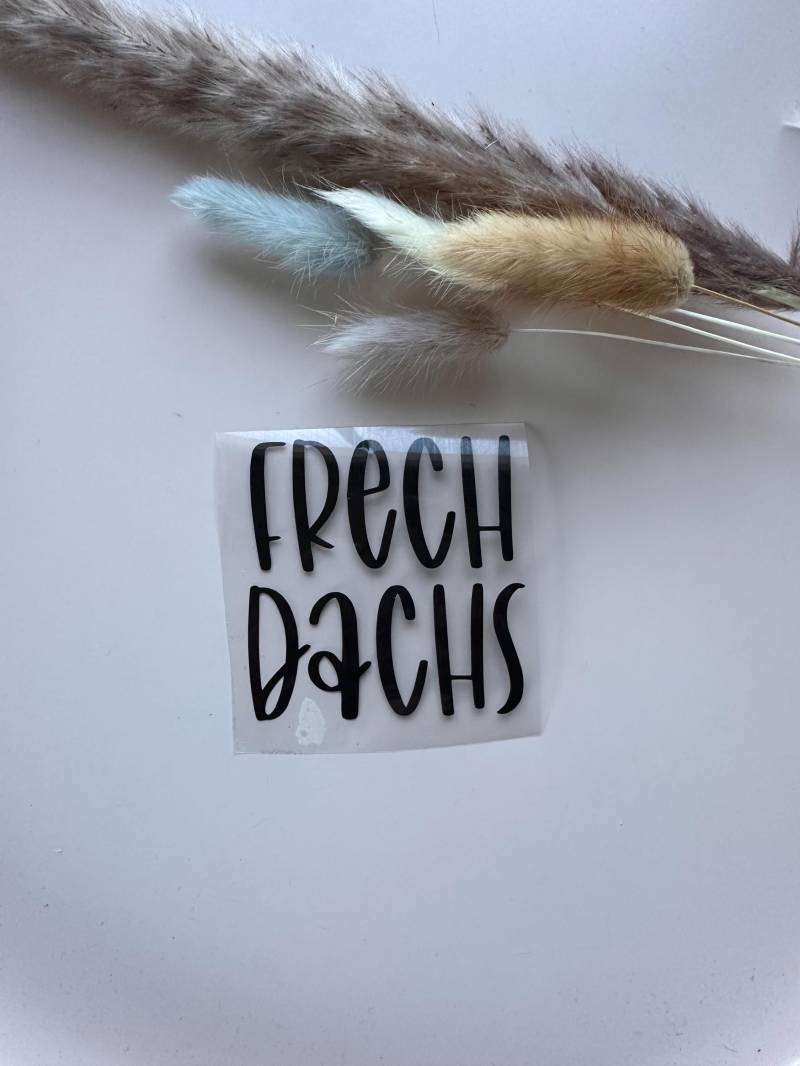 Bügelbild - Frechdachs Bügelbild - Frechdachs von RonjasManufaktur