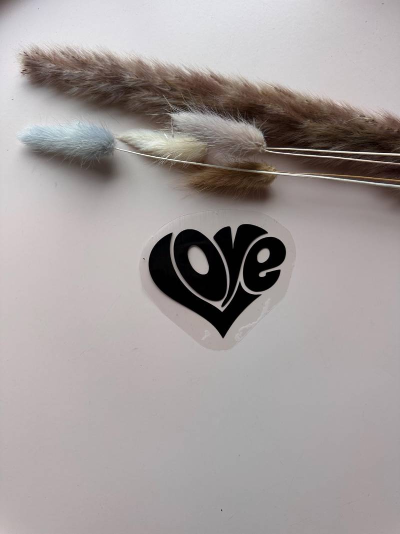 Bügelbild - Love Herz Bügelbild - Love Herz von RonjasManufaktur