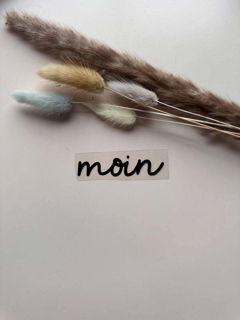 Bügelbild - Moin Bügelbild - Moin von RonjasManufaktur