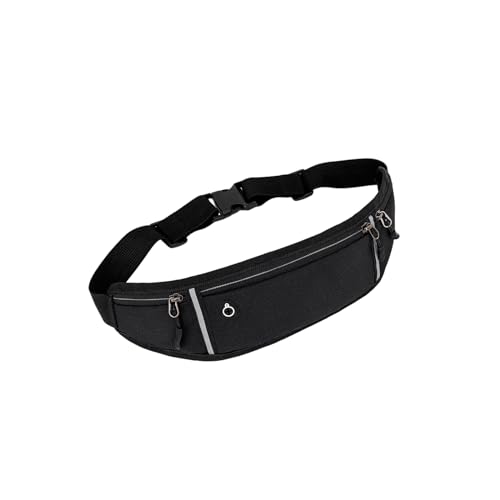 Bauchtasche,Laufgürtel Bauchtasche Damen Stylisch Unsichtbare wasserdichte Mini-Hüfttasche für Männer Und Frauen Outdoor-Ausrüstung Verstellbarem Gummiband von Ronoza