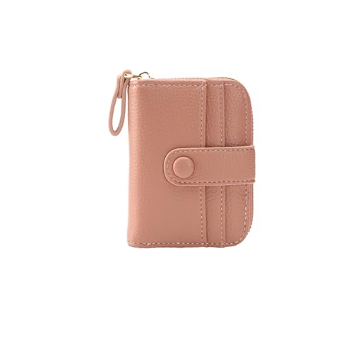 Damen Geldbörse,Portemonnaie Damen Klein Mini Geldbörse Damen Kleiner Geldbeutel Multi Card Zipper Geldbörse Klein Und Im Kurzformat Brieftasche Für Frauen Rosa von Ronoza