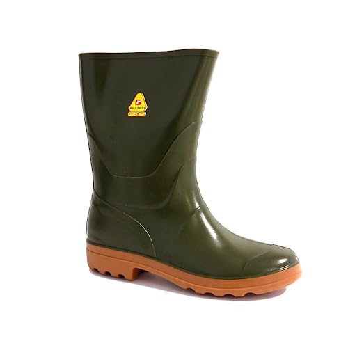 Rontani 675 Gummistiefel für Herren für Garten und Regen, grün, 45 EU von Rontani