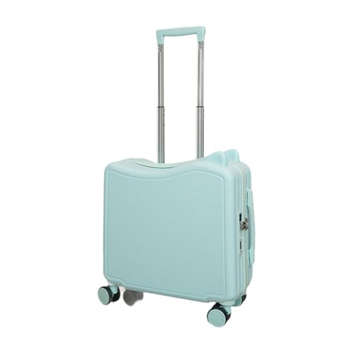 Ronyme Kinder Fahren auf Koffer mit der Größe Ruhigem Geschenkwagen Gepäckstraße Essentielles Reisegepäck mit Rädern für Camping -Kinder, Blau von Ronyme