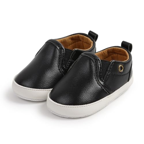 Roobeety Baby Lauflernschuhe im Loafer-Stil - Weiche Slipper für Jungen und Mädchen | Rutschfeste Erstlingsschuhe für Kleinkinder von Roobeety