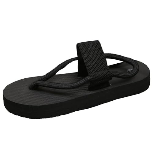 Roobeety Keilabsatz für Damen, Sommer, rutschfest, atmungsaktiv und nackt, Bohème, offener Zehenbereich, mit Plateauabsatz, elegant, bequem, für Strand, Sport, Schuhe, Schwarz , 37 EU Roobeety Keilabsatz für Damen, Sommer, rutschfest, atmungsaktiv und nackt, Bohème, offener Zehenbereich, mit Plateauabsatz, elegant, bequem, für Strand, Sport, Schuhe, Schwarz , 37 EU von Roobeety