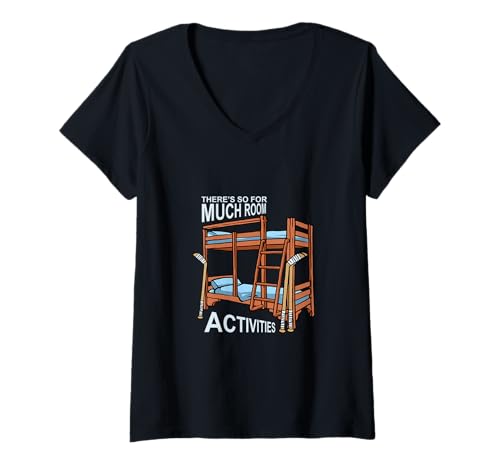Damen There's So Much Room for Activities Geschwister Geschenk T-Shirt mit V-Ausschnitt Damen There's So Much Room for Activities Geschwister Geschenk T-Shirt mit V-Ausschnitt von Room For Activities Apparel