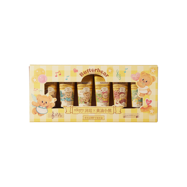 Roopy  - Butterbear Hand Cream Gift Set - 12g x 6 von Roopy