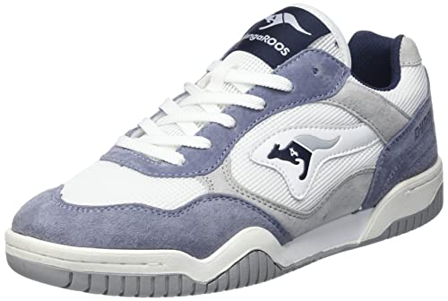 Roos Red Unisex NET Sneaker, Blue Sky/White, 45 EU von KangaROOS