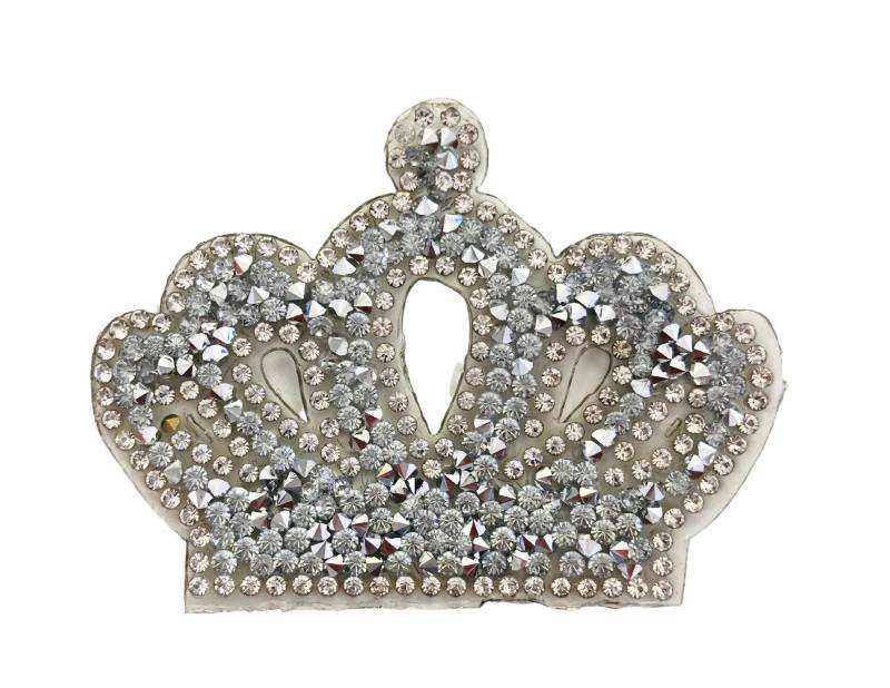 Krone Aus Strass | Diy Patch Motiv Zum Aufbügeln Glitzerkrone Hotfix Bügelbild von RoosGiftShop
