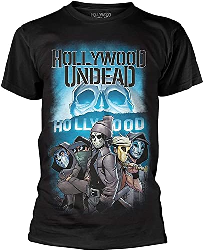 Hollywood Undead Crew Mens T-Shirt Unisex Black Men Tees XL von Roosty