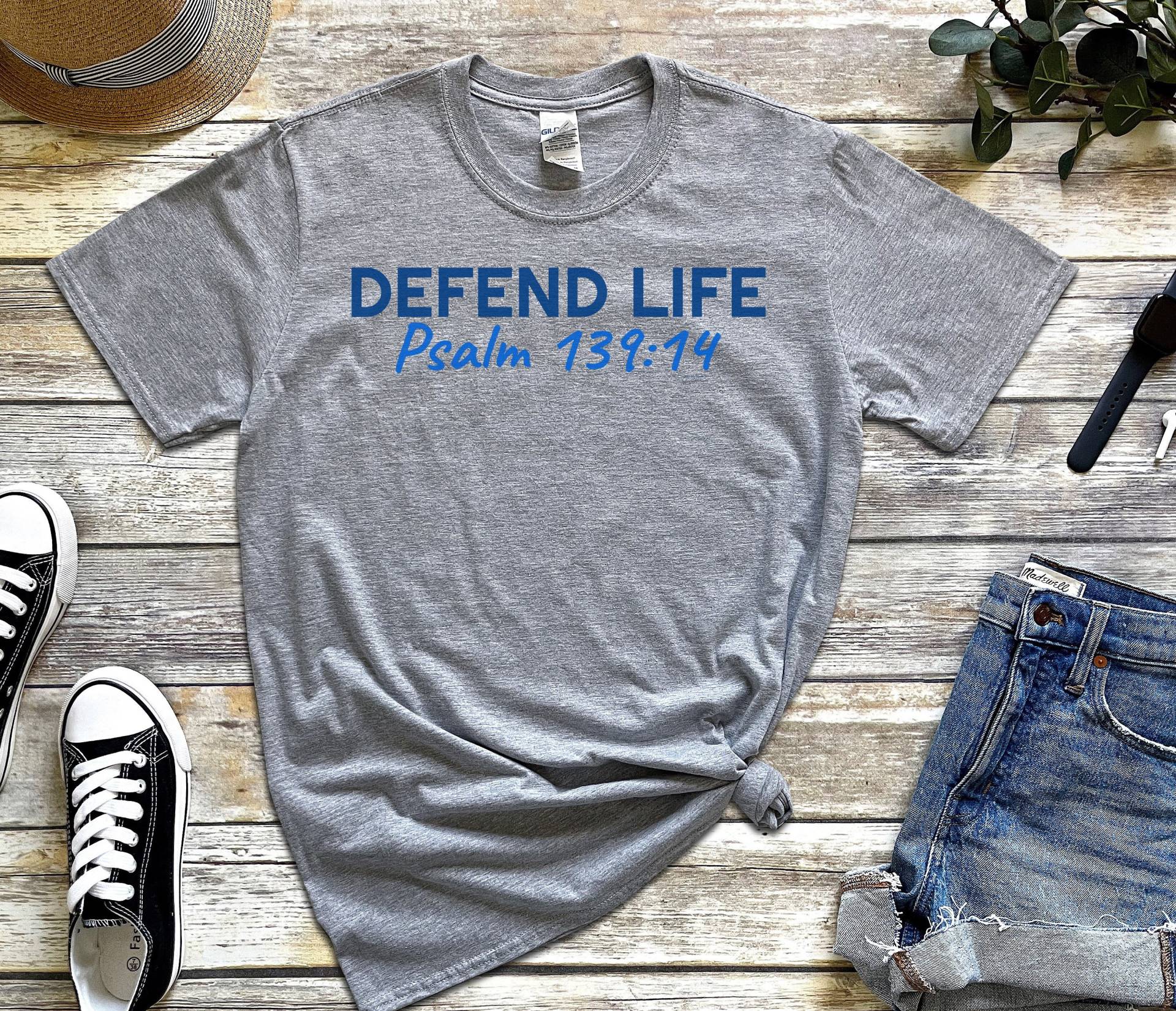 Defend Life Psalm 13914 Shirt, Pro Aktivist Prolife Christian Conservative Shirts, Choose Life, Human Rights von RootedInChristStudio