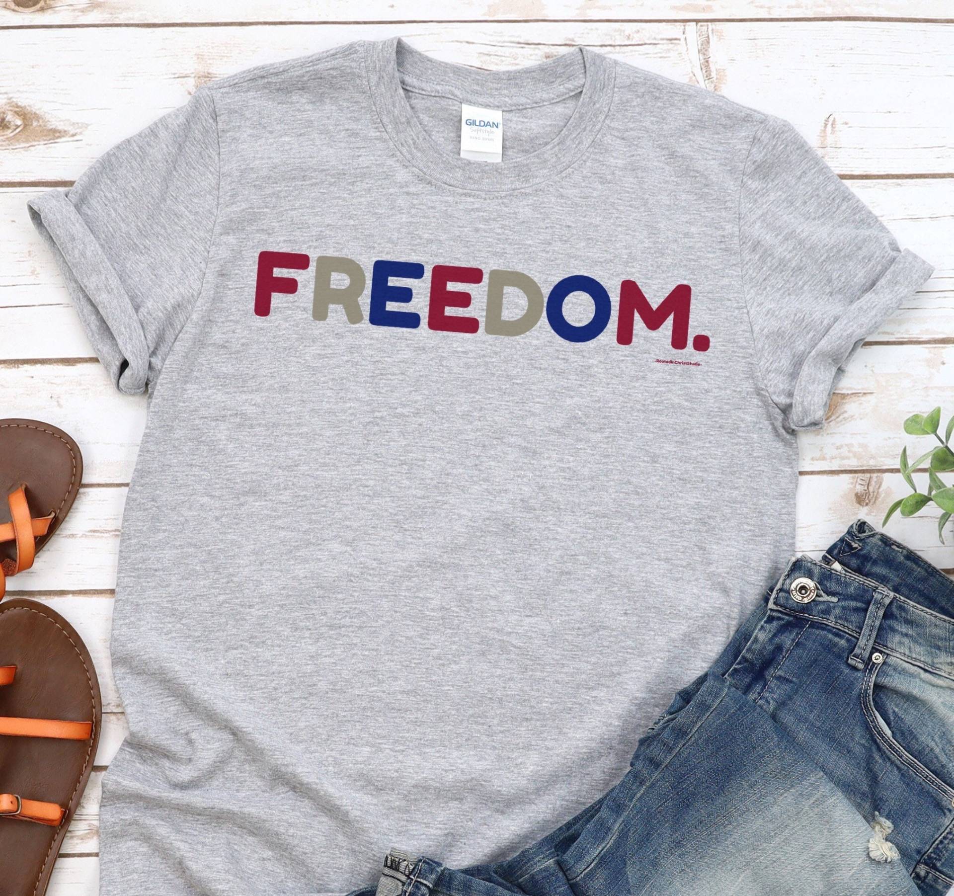 Freiheitsshirt, Konservatives Hemd, Republikaner Medical Freedom Shirt, Human Rights Shirt von RootedInChristStudio