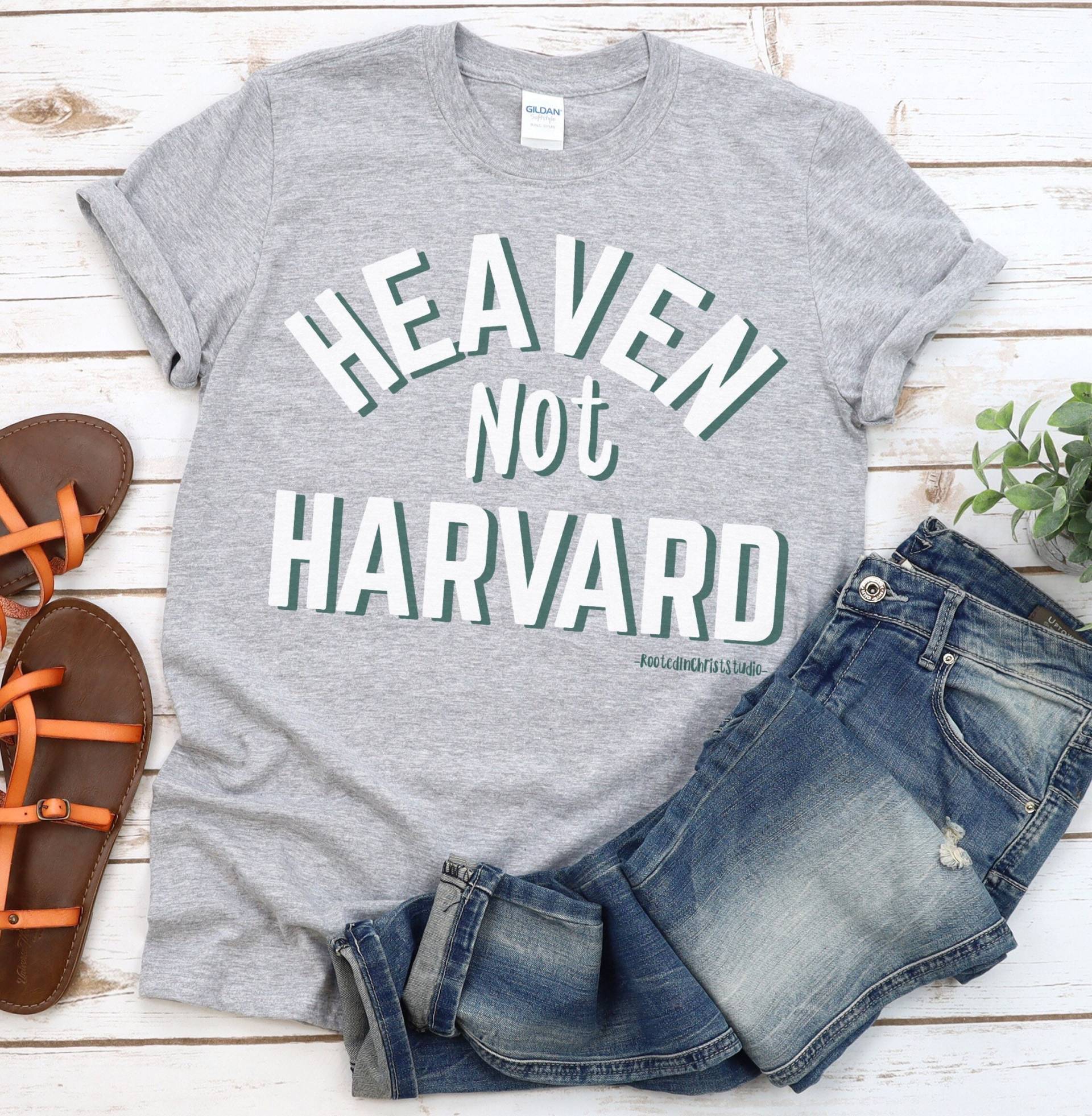 Heaven Not Harvard Shirt, Homeschool Mom Christliche Homeschool, Life, Bildung, Schule von RootedInChristStudio