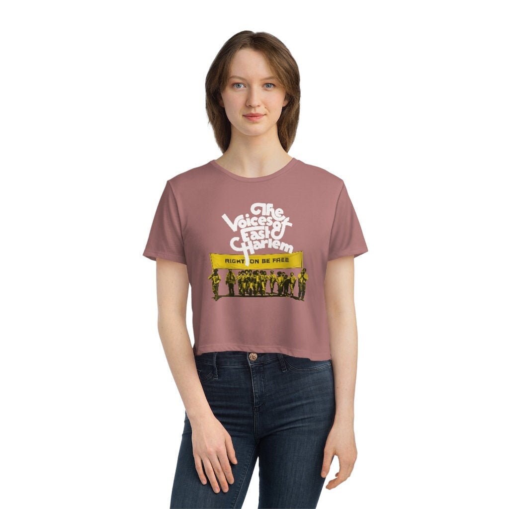Crop Top/Band T-Shirts Für Frauen Vintage Soul, Gospel Musik von RootsMusicTShirts
