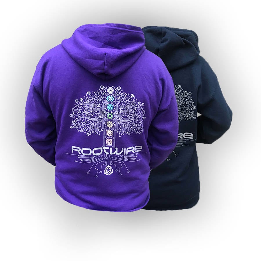 Rootwire Unisex Zip-Up Kapuzenpullover Rootwire Unisex Zip-Up Kapuzenpullover von RootwireFestival
