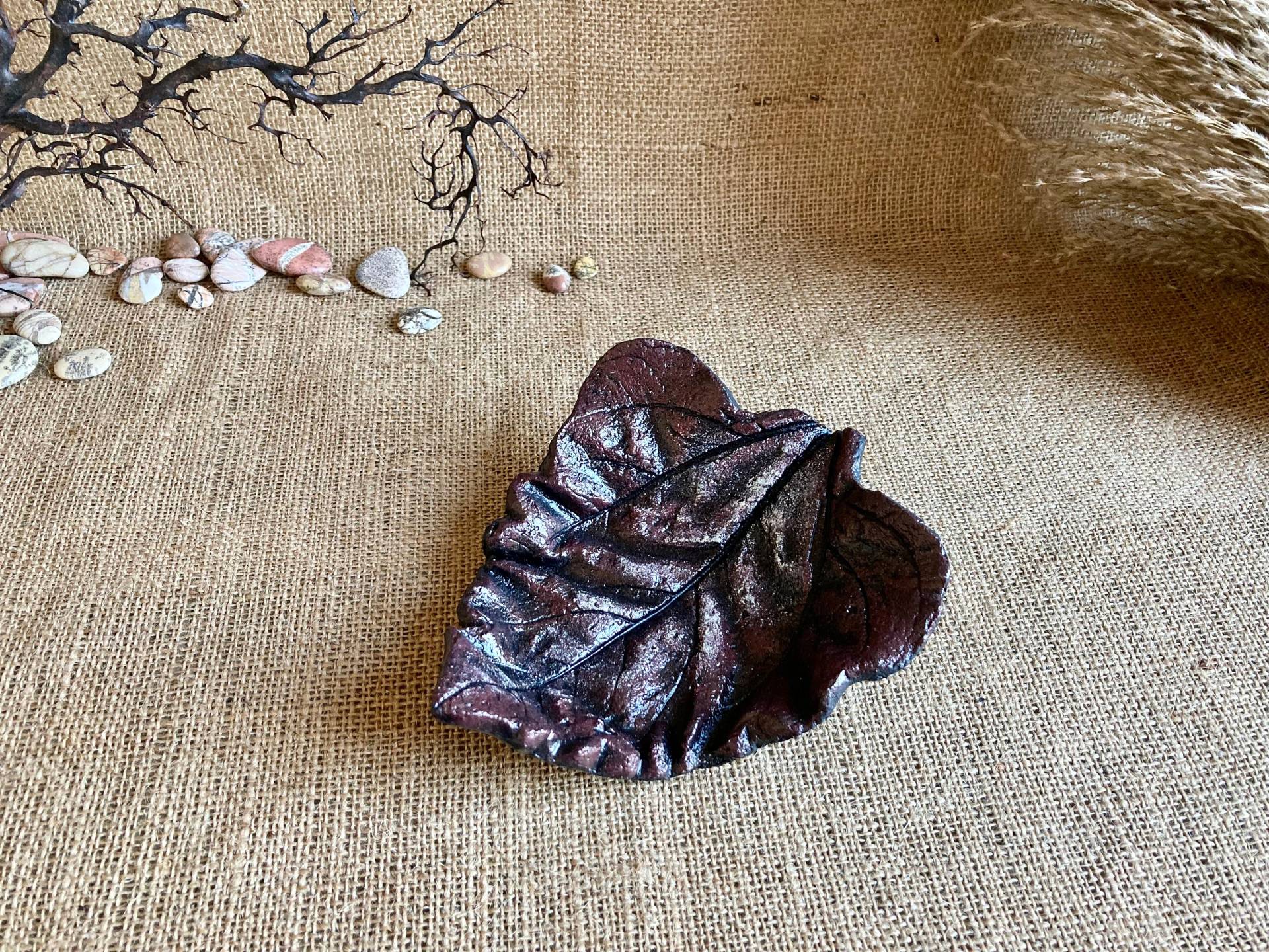 Leaf Bowl - Schmuckschale Aus Beton Leaf Bowl - Schmuckschale Aus Beton von RootyCall