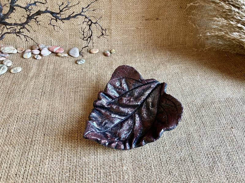 Leaf Bowl - Schmuckschale Aus Beton von RootyCall