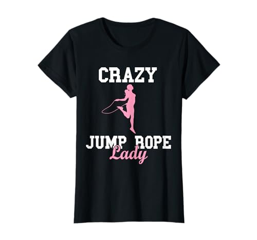 Crazy Jump Rope Damen-Springseil, Springseil, Cardio-Springseil T-Shirt von Rope Jumping Fitness Skipping Jump Rope Workout
