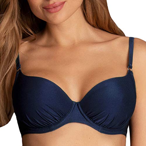 Rosa Faia Bikini-Oberteil Sole Größe 40F, Farbe Night Blue von Rosa Faia