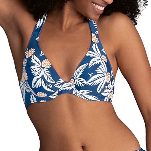 Rosa Faia - Blue Beach Nice - Amira - Bikini Top (38 C Mystic Blue) von Rosa Faia