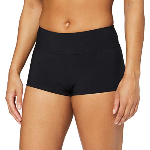 Rosa Faia Damen Bikinihose Nora Bottom L7 8896 - 0, Einfarbig, Gr. 38, Schwarz (Schwarz 001) von Rosa Faia