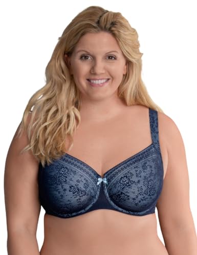 Rosa Faia Damen Fleur BH Mit Voller Abdeckung, Maritim Blue, 70G EU Rosa Faia Damen Fleur BH Mit Voller Abdeckung, Maritim Blue, 70G EU von Rosa Faia