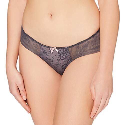 Rosa Faia Damen Fleur Brazilian Slip, Grau (Anthracite 408), 44 von Rosa Faia