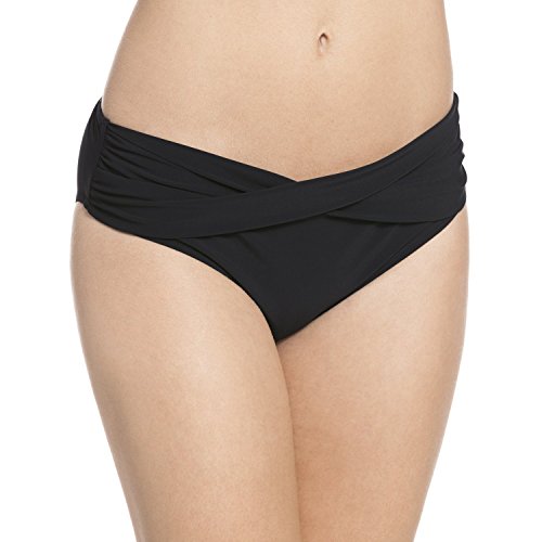 Rosa Faia Damen Liz Bottom Bikinihose,, per pack Schwarz (Schwarz 001), 44 (Herstellergröße: 44) von Rosa Faia