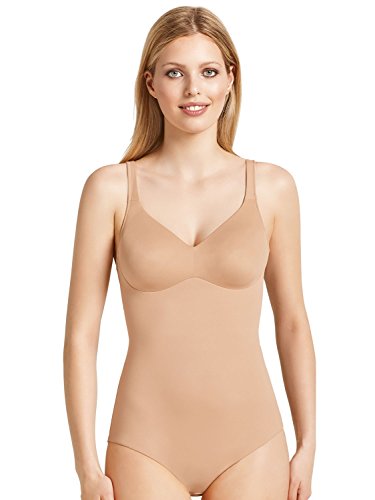 Rosa Faia Damen Nahtloser Formender Body Twin Soft-Body, Einfarbig, Gr. 100A, Beige (skin 722) von Rosa Faia