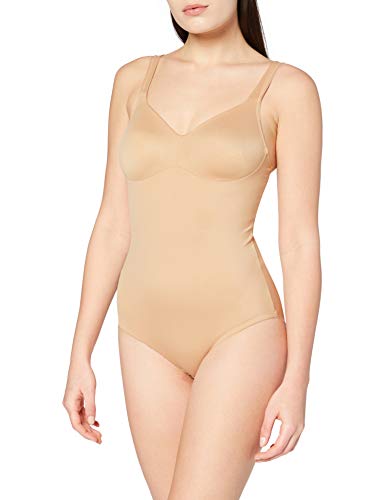 Rosa Faia Damen Nahtloser Formender Body Twin Soft-Body, Einfarbig, Gr. 100A, Beige (skin 722) von Rosa Faia