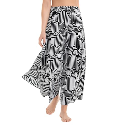 Rosa Faia - Shining Lines - Strandhose (L/XL Schwarz) von Rosa Faia