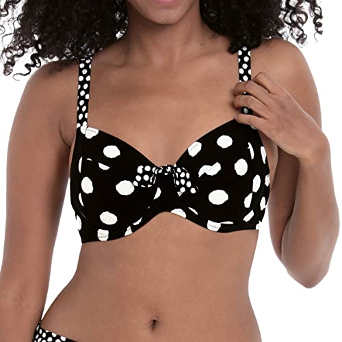 Rosa Faia - Summer Dot - Bikini-Top (38 E Schwarz-Weiß) von Rosa Faia