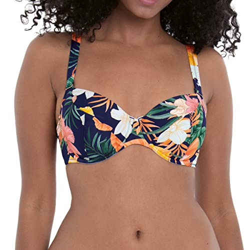 Rosa Faia - Tropical Sunset - Bikini-Top (36 C Deep Lagoon) von Rosa Faia