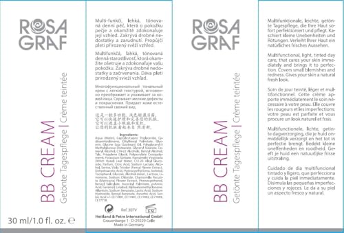 Rosa Graf - BB Cream/Getönte Tagescreme - Nr. 1 / Light Beige - 30 ml von Rosa Graf