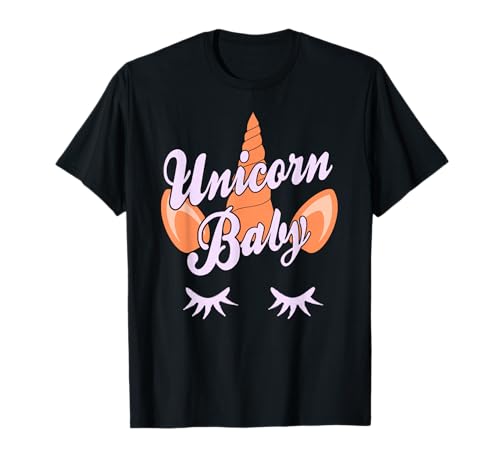 Unicorn Baby Kawaii Magie Fantasie Pastellhorn Stil T-Shirt Unicorn Baby Kawaii Magie Fantasie Pastellhorn Stil T-Shirt von Rosa Horn Wimpern Märchen Baby Trend Style