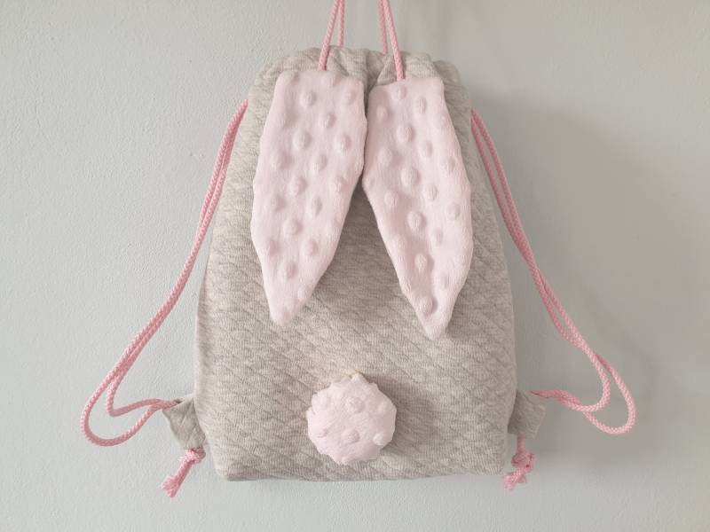 Hasenrucksack, Personalisierbar Hasenrucksack, Personalisierbar von RosaFadenwerk