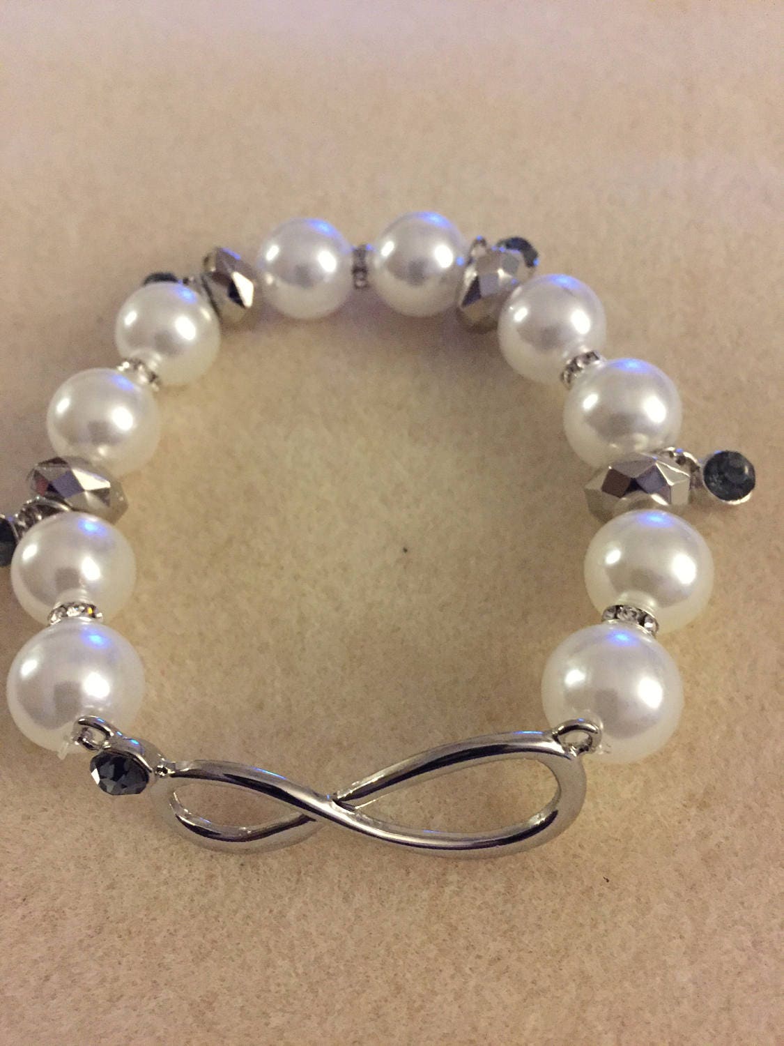 Unendlich Bettelarmband von RosaLeeArt